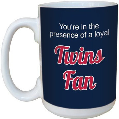 

Tree-Free Greetings Greetings lm44093 Twins Baseball Fan Ceramic with Full-Sized Handle, 15-Ounce Ceramic Mug(60 ml), Multicolor