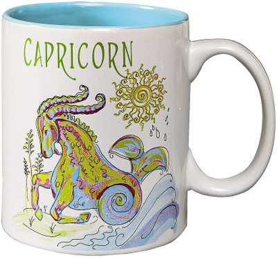 

PIXART Capricorn Horoscopes Ceramic Mug(250 ml), Multicolor