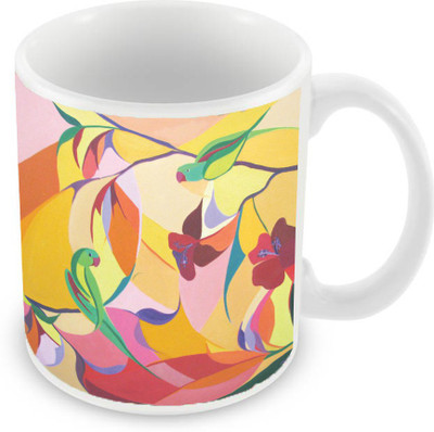

Sleep Nature's SN-MG-1741 Ceramic Mug(350 ml), Multicolor