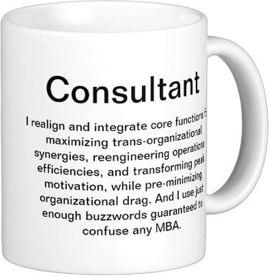 

Exoctic Silver MUG15 Ceramic Mug(250 ml), White