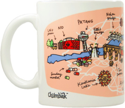 

Chumbak MG167 Ceramic Mug(300 ml, Pack of 105)