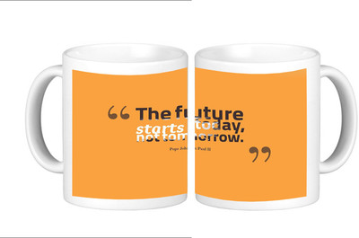 

Shopmillions Future Today Ceramic Mug(300 ml), Multicolor