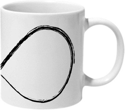

Mooch Wale Infinite Love Ceramic Mug(325 ml), Multicolor