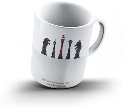 

Ucard Game Of Thrones737 Bone China, Ceramic, Porcelain Mug(325 ml), Multicolor