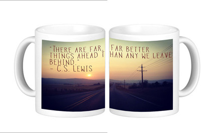 

Shopmillions Better Things Ahead Ceramic Mug(300 ml), Multicolor