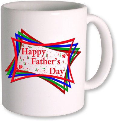 

PhotogiftsIndia Happy Fathers Day 054 Ceramic Mug(350 ml), White
