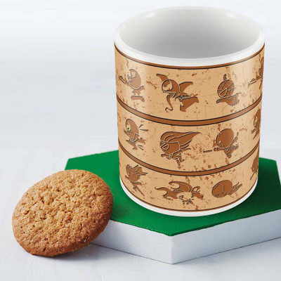 

Posterboy Kawaii - Brown Officially Licensed Ceramic Mug(350 ml)