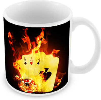 

Sleep Nature's SN-MG-104 Ceramic Mug(350 ml), Multicolor