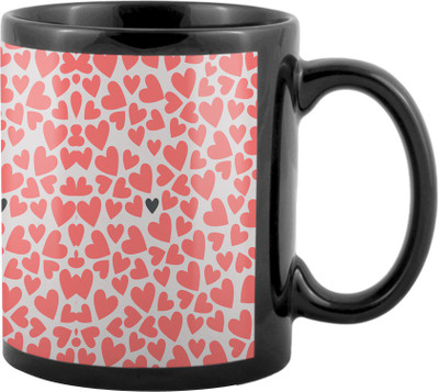 

SKY TRENDS Valentine Gifts For Special Girlfriend,Boyfriend,Wife,Husband,design 167 Ceramic Mug(325 ml), Black