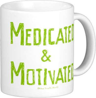 

Exoctic Silver MUG29 Ceramic Mug(250 ml), White