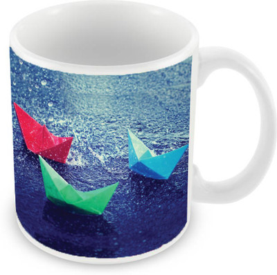 

Sleep Nature's SN-MG-2217 Ceramic Mug(350 ml), Multicolor