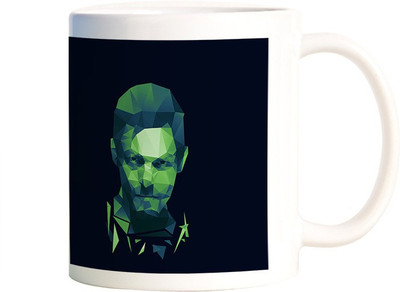 

Rangeele Inkers Walking dead Polygon Art Ceramic Mug(300 ml), Multicolor
