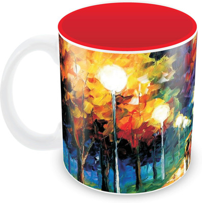 

Posterboy The Park Painting Ceramic Mug(350 ml), Multicolor