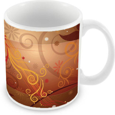 

Sleep Nature's SN-MG-1176 Ceramic Mug(350 ml), Brown