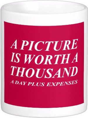 48% OFF on Exoctic Silver Best Quoted Coffee 00033 Ceramic Mug(300 ml)