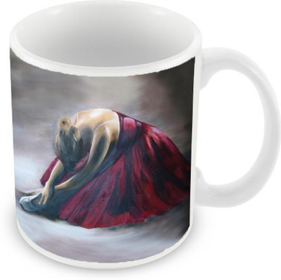 

Sleep Nature's SN-MG-1483 Ceramic Mug(350 ml), Multicolor