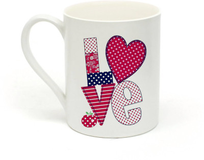 

Sowing Happiness MUG295 Ceramic Mug(350 ml), White