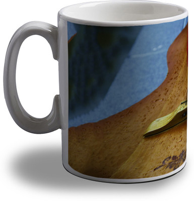 

Artifa Rose On Wet Guitar Porcelain, Ceramic Mug(350 ml), Multicolor