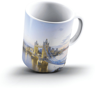 

Ucard Landscape2673000 Bone China, Ceramic, Porcelain Mug(325 ml), Multicolor
