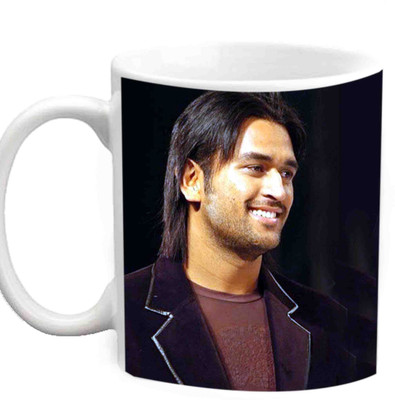 

Raj Laxmi Maahi White Ceramic Mug(350 ml)