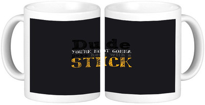 

Shopmillions Stick Ceramic Mug(300 ml)
