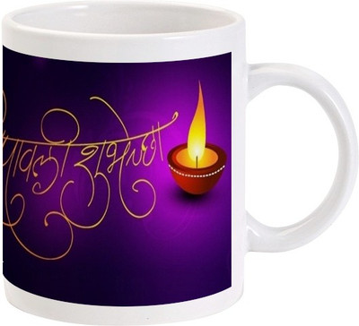 

Lolprint 93 Diwali Ceramic Mug(325 ml)
