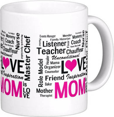 

Exoctic Silver All Occasion 0161 Ceramic Mug(300 ml), Multicolor