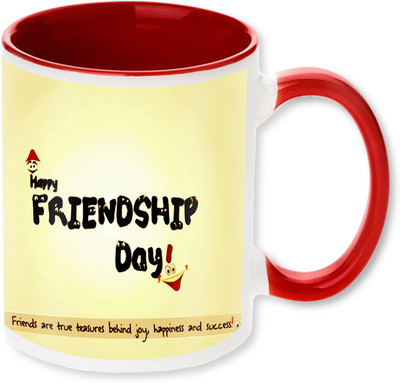 

PhotogiftsIndia Happy Friendship Day 14 Ceramic Mug(325 ml), Multicolor