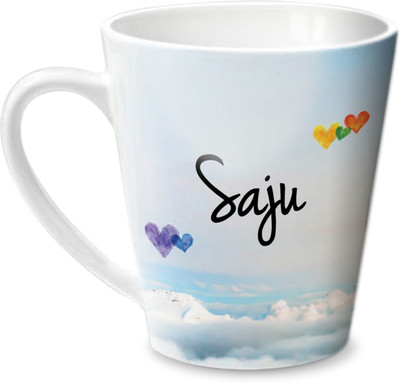 

Hot Muggs Simply Love You Saju Conical Ceramic Mug(350 ml)