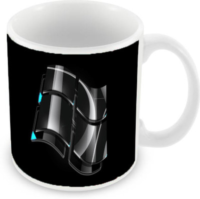 

Sleep Nature's SN-MG-475 Ceramic Mug(350 ml), Black
