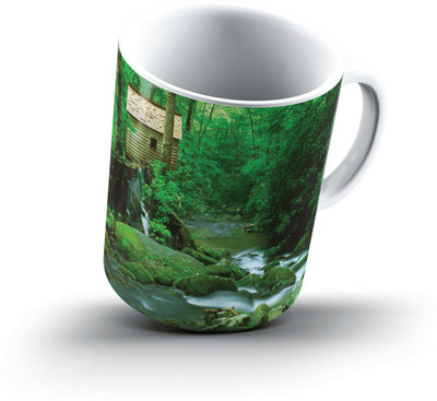 

Ucard Reagan Mill Roaring Fork Great Smoky Mountains National Park Tennessee2633 Bone China, Ceramic, Porcelain Mug(325 ml), Multicolor