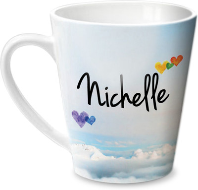 

Hot Muggs Simply Love You Nichelle Conical Ceramic Mug(350 ml)