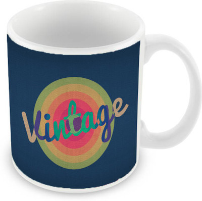 

Sleep Nature's SN-MG-2516 Ceramic Mug(350 ml), Multicolor