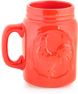 

Chumbak Rocking Rooster- Red Ceramic Mug(600 ml)
