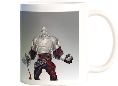 

Rangeele Inkers Kane Demon Art Ceramic Mug(300 ml), Multicolor