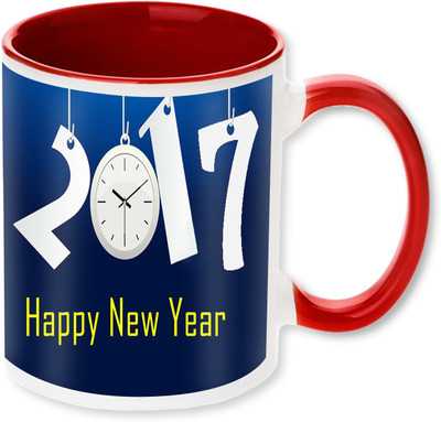 

Heyworlds new year gifts 021 Ceramic Mug(325 ml), Multicolor