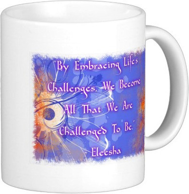 

Exoctic Silver Mast Quotes A047 Ceramic Mug(250 ml), Multicolor