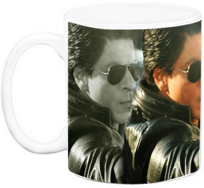 

EFW ACTOR -SHAHRUKH KHAN (Design 4) Ceramic Mug(325 ml), Multicolor
