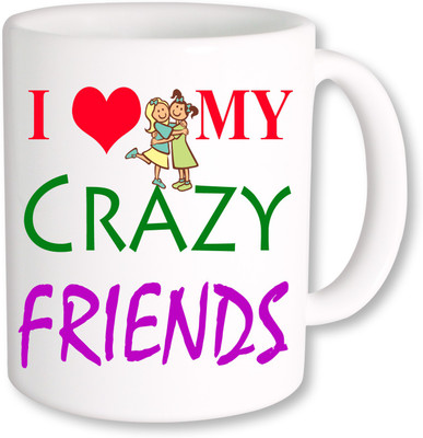 

PhotogiftsIndia Happy Friendship Day 066 Ceramic Mug(350 ml), Multicolor