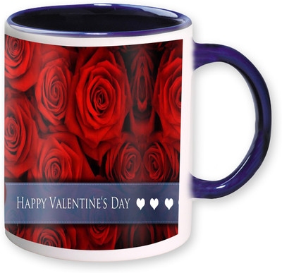 

Heyworlds happy valentine day gifts 023 Ceramic Mug(325 ml), Multicolor