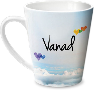

Hot Muggs Simply Love You Vanad Conical Ceramic Mug(350 ml)