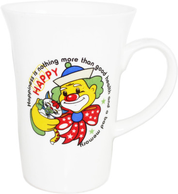 Bohra T9 Bone China Mug(440 ml), Multicolor