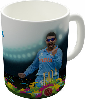 

Shaildha CWC004 Ceramic Mug(350 ml), Multicolor
