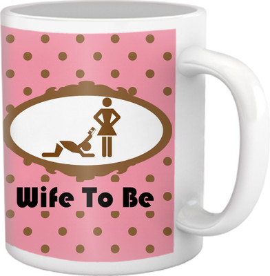 28% OFF on TIED RIBBONS Wife to Be Coffee Ceramic Coffee Mug(350 ml) 28% OFF on TIED RIBBONS Wife to Be Coffee Ceramic Coffee Mug(350 ml)