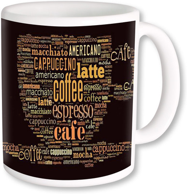 

PhotogiftsIndia coffee qoutes mug Ceramic Mug(350 ml), Multicolor
