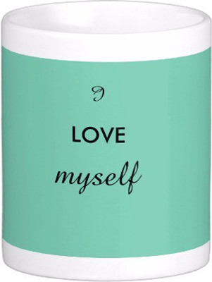 

Exoctic Silver Best Quoted Coffee 00043 Ceramic Mug(300 ml), Multicolor
