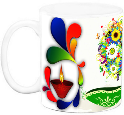 

EFW POLLUTION FREE DIWALI Ceramic Mug(325 ml)