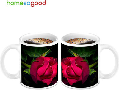 Homesogood The Symbol Of Love Ceramic Mug(280 ml)