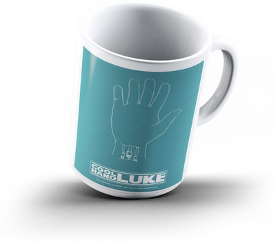 

Ucard Cool Hand Luke100 Bone China, Ceramic, Porcelain Mug(325 ml), Multicolor