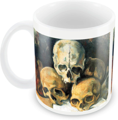 

Posterboy Pyramid Of Skulls Ceramic Mug(350 ml), Multicolor